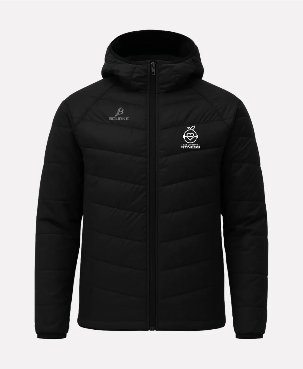 G&S Ultimate Fitness FORTIS Hooded Jacket (Black)